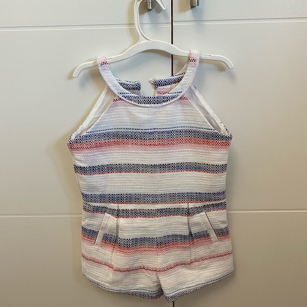 Janie and Jack Girls Shorts Jumpsuit